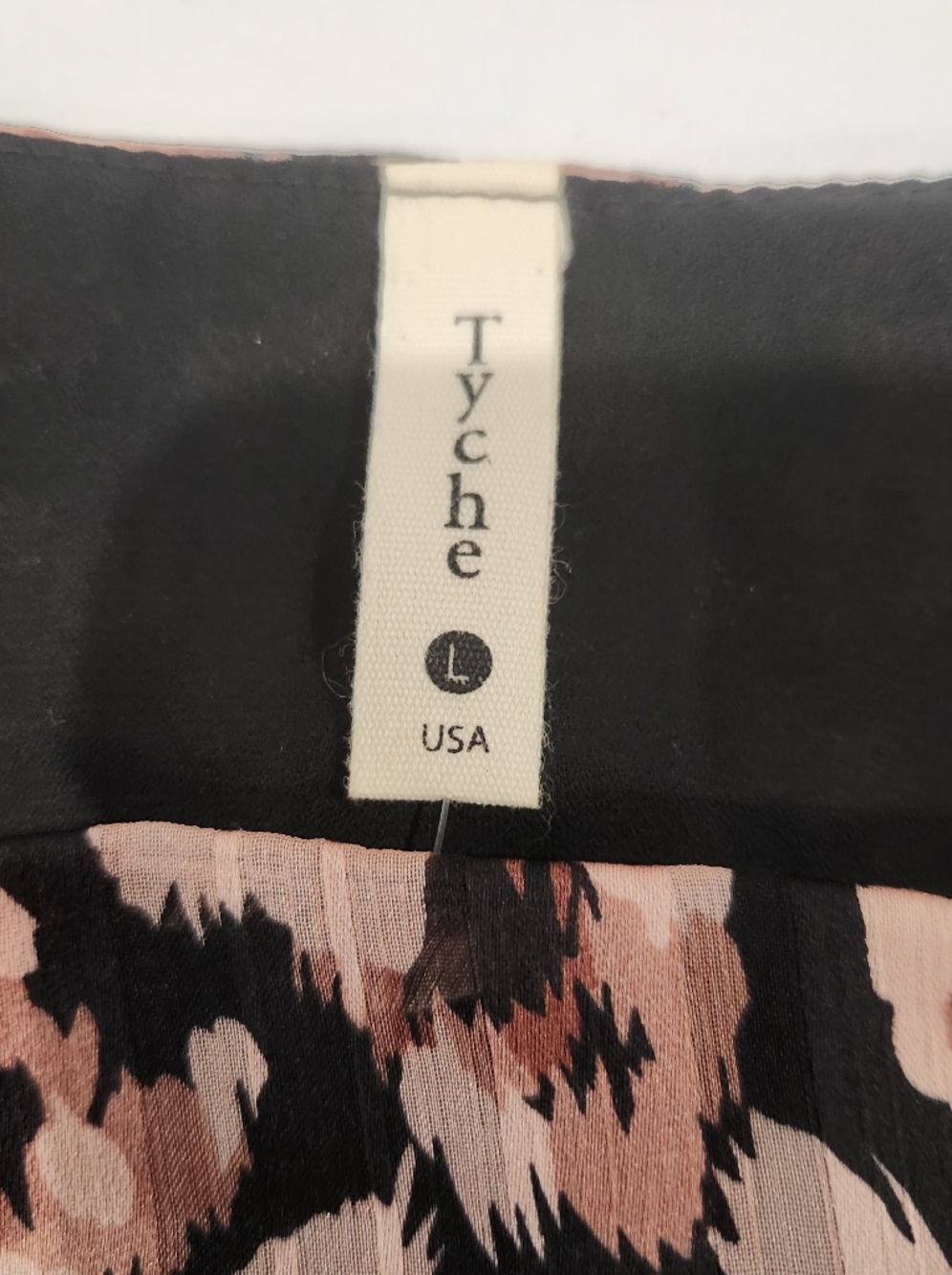 Tyche Pink and Black Leopard Print Cami. NWT - Picture 4 of 7